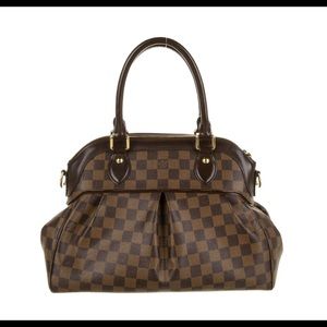 Authentic Louis Vuitton Damier Ebene Trevi PM
